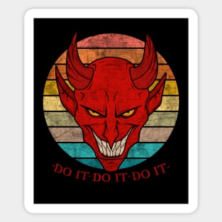 The Devil - Do it do it do it Sticker